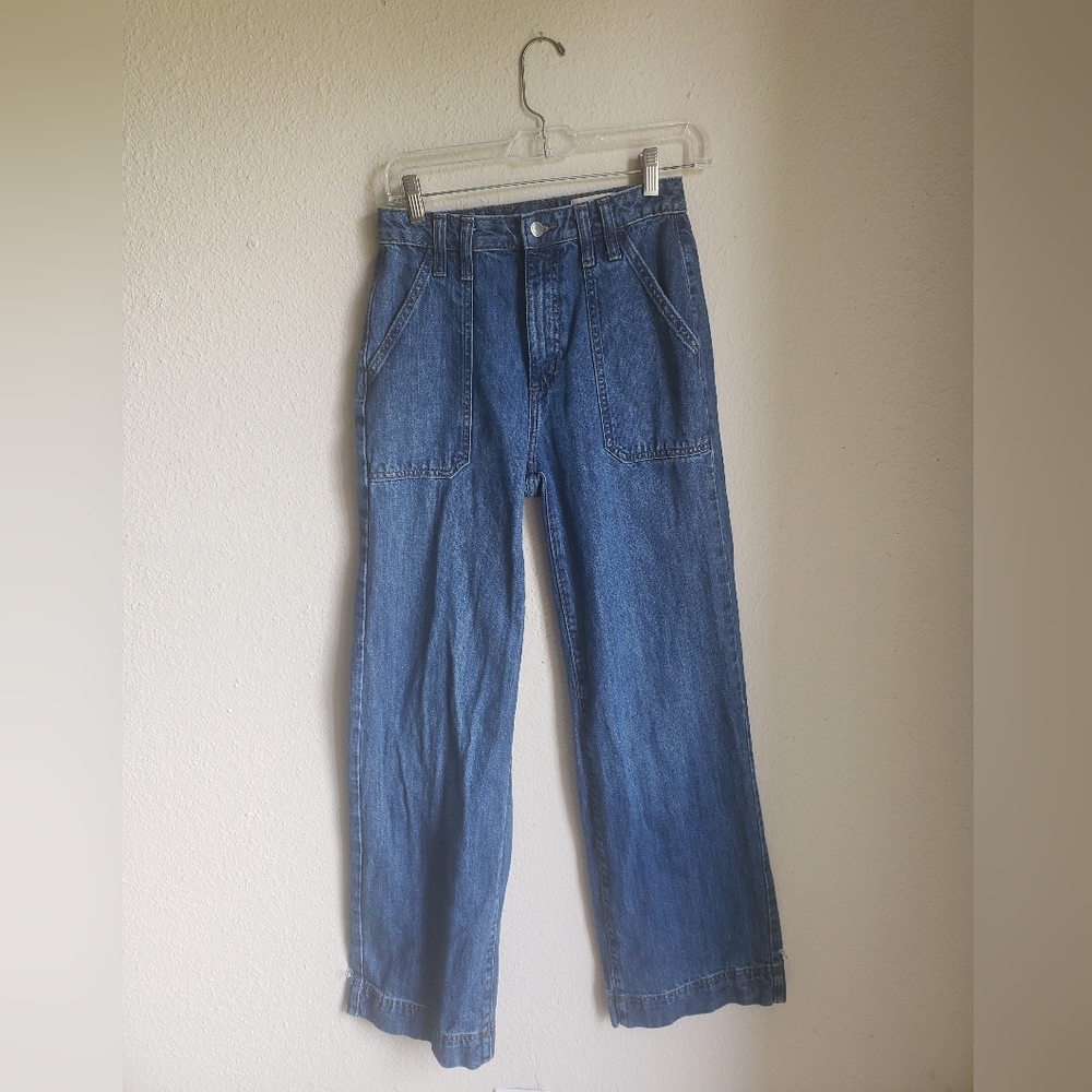 Vintage-look Hi-rise Universal Thread wide-leg jeans